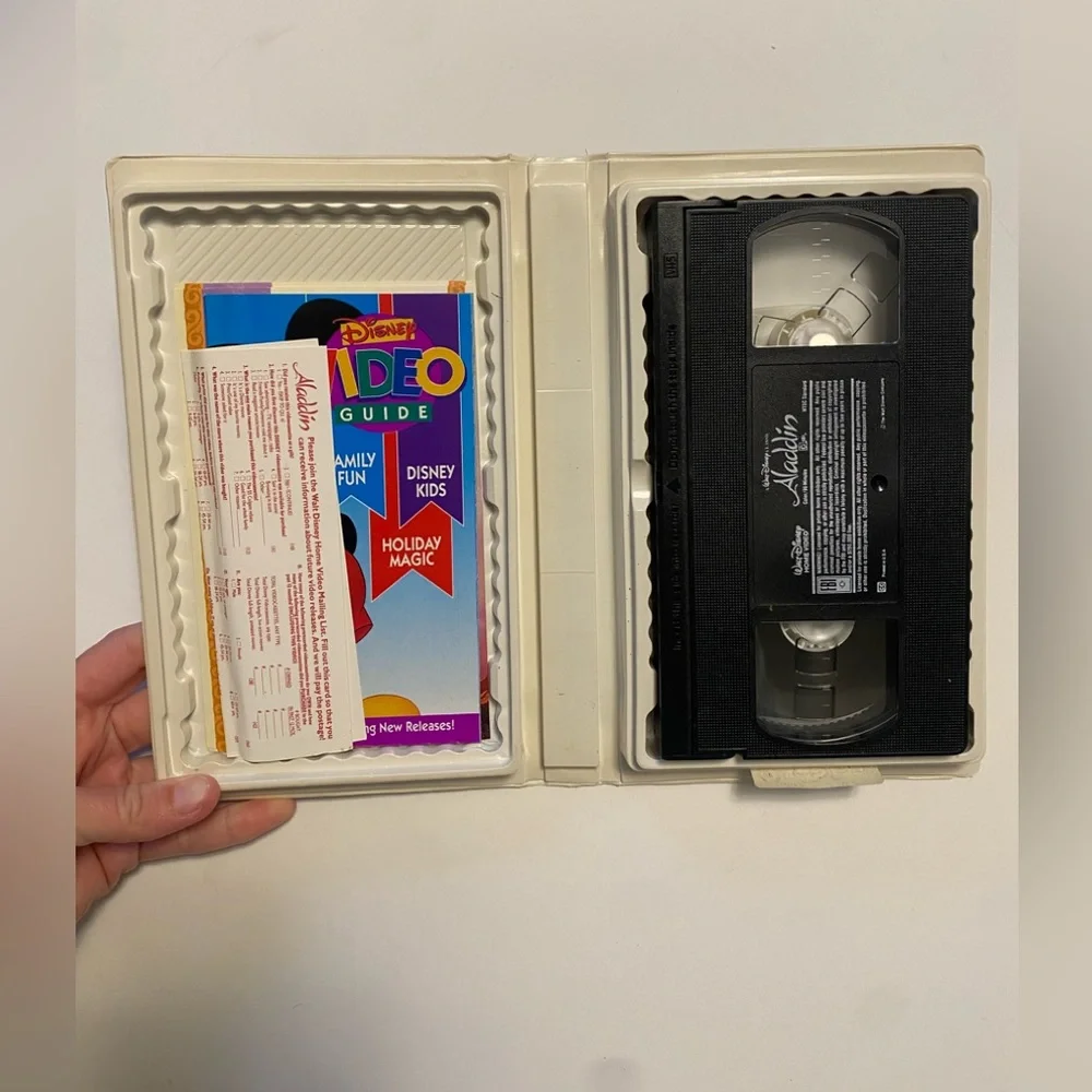 Aladdin VHS Disney Vintage